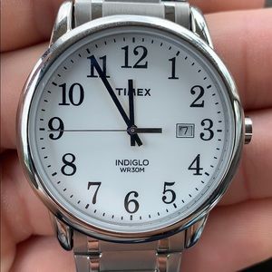 Timex Indiglo water resistant 30 meters.